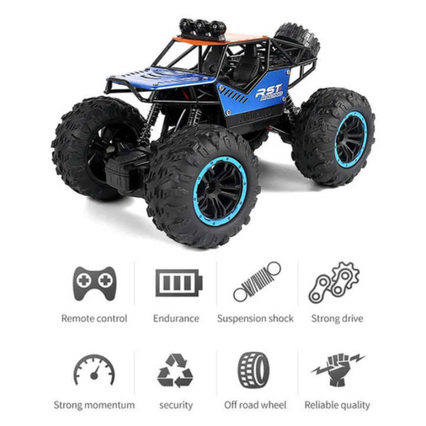 Remote Control RC Car with Superior Off-Road Capabilities - Image 3