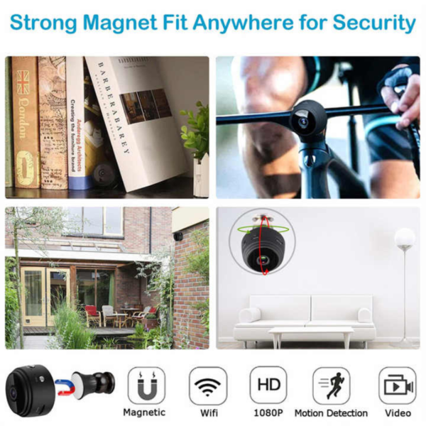 Watch360 - Ultra-Compact 1080P HD Wireless Security Camera - Image 4