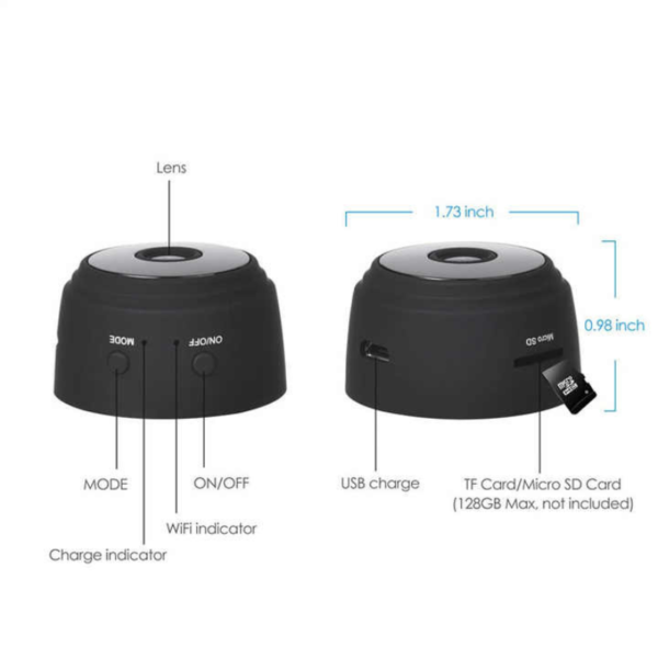 Watch360 - Ultra-Compact 1080P HD Wireless Security Camera - Image 5