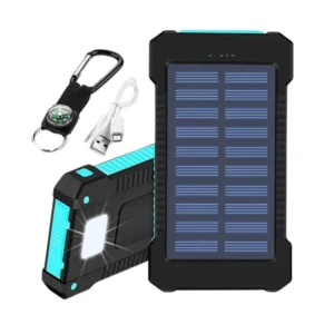 SolarCharge Pro – High-Efficiency 10000mAh Solar Power Bank