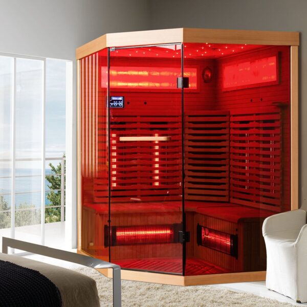EROMMY Infrared Sauna 4 Person with Full Spectrum Heaters for Home or Gym - Image 6