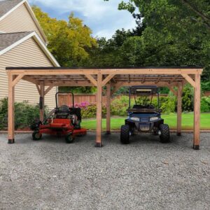 20 Ft. W X 9.5 Ft. Patio Gazebo