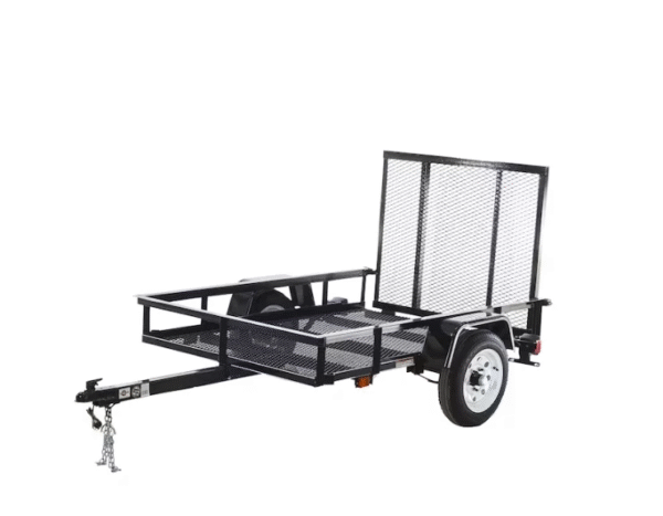 Carry-On Trailer 4′ x 7′ Mesh Floor Utility Trailer with CURT 2-5/16" A-Frame Coupler - Image 2