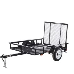 Carry-On Trailer 4′ x 7′ Mesh Floor Utility Trailer with CURT 2-5/16" A-Frame Coupler