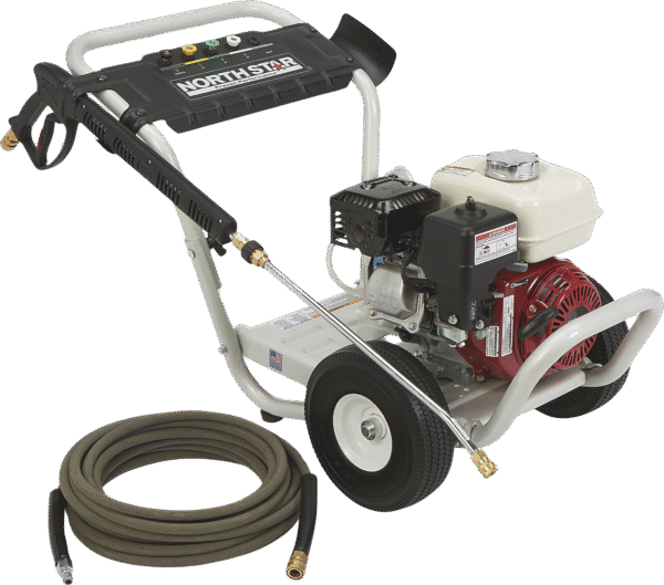 NorthStar Pressure Washer 3300 PSI 2.5 GPM Honda GX200 CAT Pump Aircraft Grade Aluminum Gas 157132 New