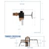 Timber Crossing Swing Set - Image 3