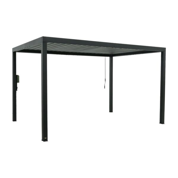 14x10 Sarasota Steel Louvered Pergola - Image 17