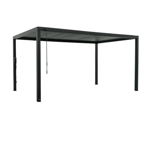 16x10 Sarasota Steel Louvered Pergola - Image 14