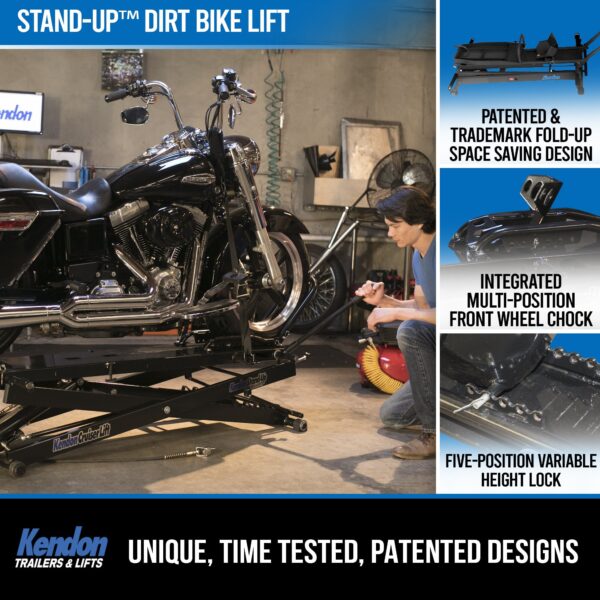 Stand-Up™ Dirt Bike Lift (MotoLift™) - Image 3
