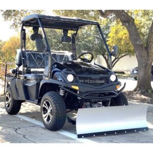 400cc GVX Gas Golf Cart UTV 4x4 With Snow Plow & Rear Flip Seat - All Wheel Drive ATV-CDU