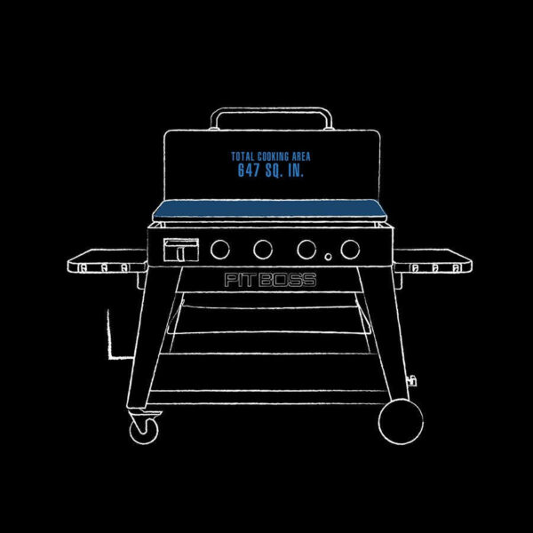 Pit Boss 4-Burner Ultimate Lift-Off Griddle – Versatile and Powerful Outdoor Cooking - Image 10
