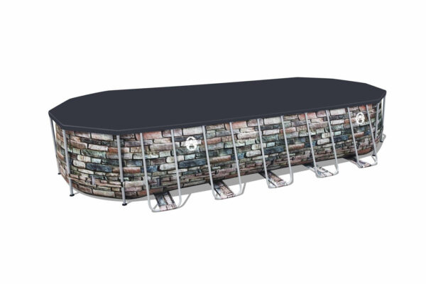 Coleman Power Steel 26’ x 12’ x 52” Oval Above Ground Pool Set - Image 8