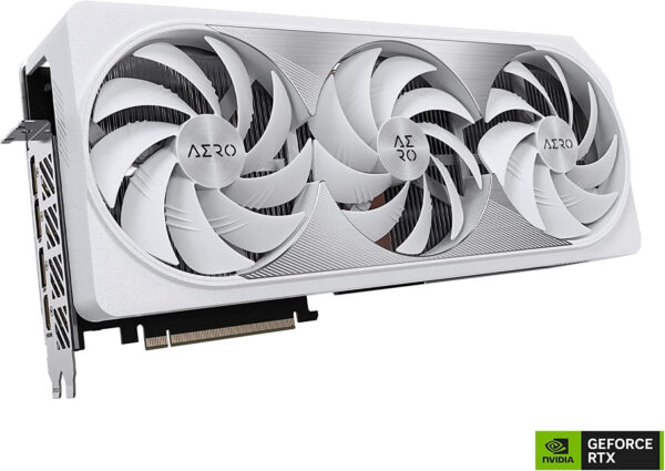 Gigabyte GeForce RTX 4080 16GB AERO OC Graphics Card, 3X WINDFORCE Fans, 16GB 256-bit GDDR6X, GV-N4080AERO OC-16GD Video Card - Image 3