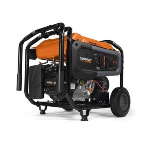 Generac 7676 GP8000E 8,000-Watt Gas-Powered Portable Generator - Electric Start with COsense Technology