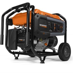 Generac 7690 GP6500 6500 Watt Gas Powered Generator