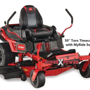 50" Toro Timecutter MAX with MyRide Suspension