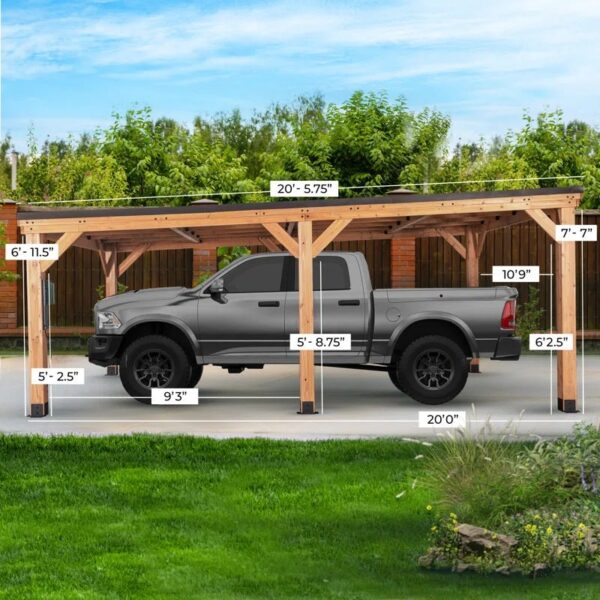 20' X 12' Kingsport Carport Gazebo - Image 3