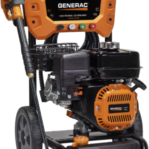 Generac 8909 Pressure Washer 3100 PSI 2.5 GPM Residential Gas New