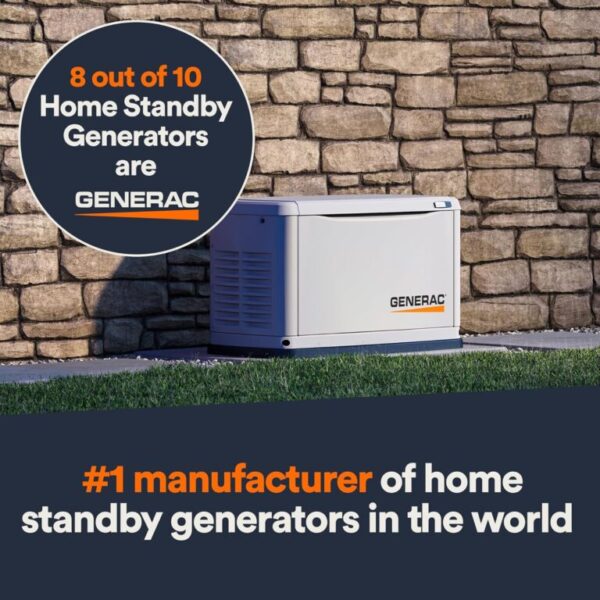Generac 7210 24kW Air Cooled Guardian Series Home Standby Generator - Image 2