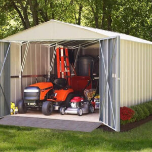 Arrow 10x15 Commander Metal Storage Shed Kit