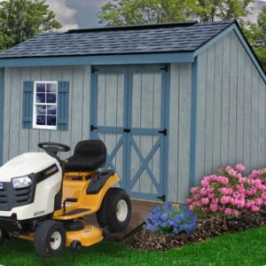 Aspen 12x8 Wood Storage Shed Kit - ALL Pre-Cut