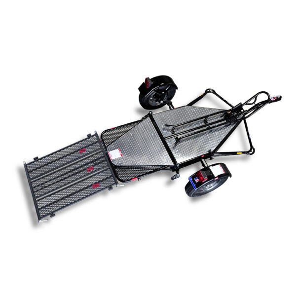 Single Ride-Up SRL Stand-Up™ Motorcycle Trailer - Image 7