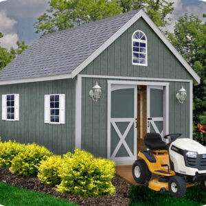 Best Barns Belmont 12x24 Wood Storage Shed Kit