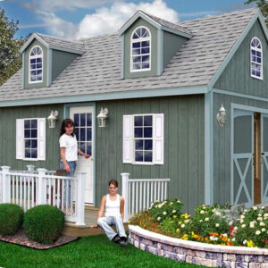 Best Barns Arlington 12x24 Wood Storage Shed Kit