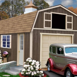 Best Barns Tahoe 12x20 Wood Storage Garage Shed Kit