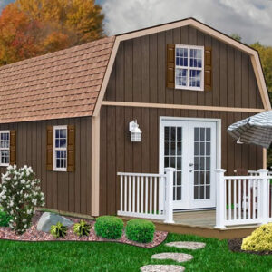 Best Barns Richmond 16x28 Wood Storage Shed Kit