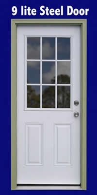 Optional Side Door for Garage