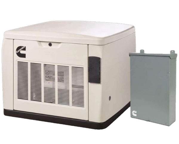 Cummins RS20AC A061C602 20kW WiFi Quiet Connect™ Series Standby Generator LP/NG with 200A Automatic Transfer Switch Scratch and Dent