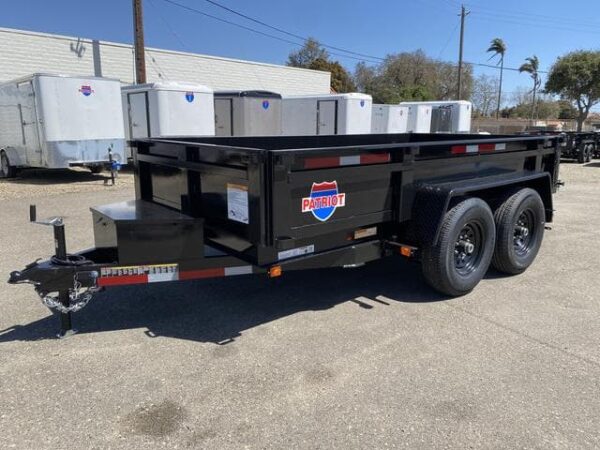 6 X 12 Carry-On Patriot Dump 12K Trailer - Image 3