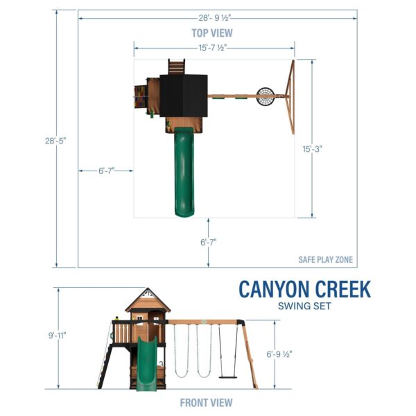Canyon Creek Swing Set - Image 17