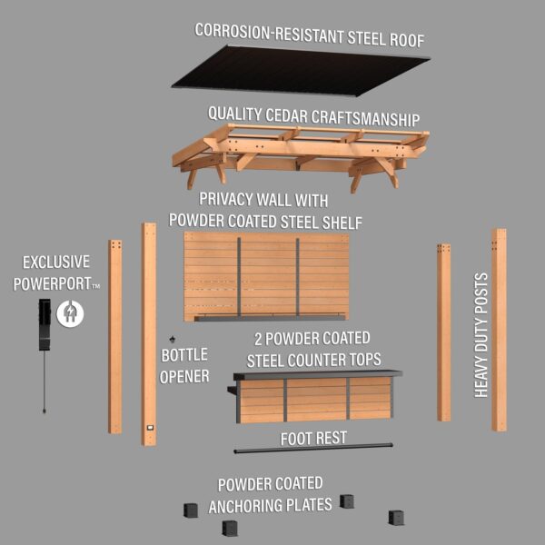 Cedar Springs Outdoor Bar - Image 19