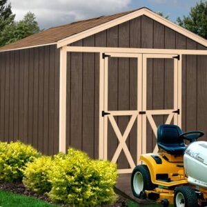 Danbury 8x12 Wood Storage Shed Kit - ALL Pre-Cut