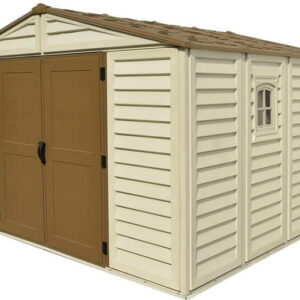 DuraMax 10x10 Woodbridge Plus Shed w/ Foundation Kit