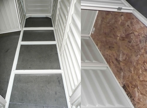 DuraMax Metal Floor Framing Kit Included!
