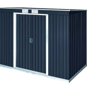 DuraMax 8x4 Pent Roof Metal Shed Kit w/ Vents