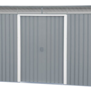 DuraMax 8x6 Pent Roof Metal Shed Kit w/ Skylights
