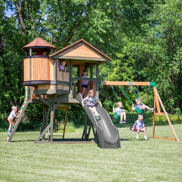 Eagles Nest Elite Swing Set - Image 2
