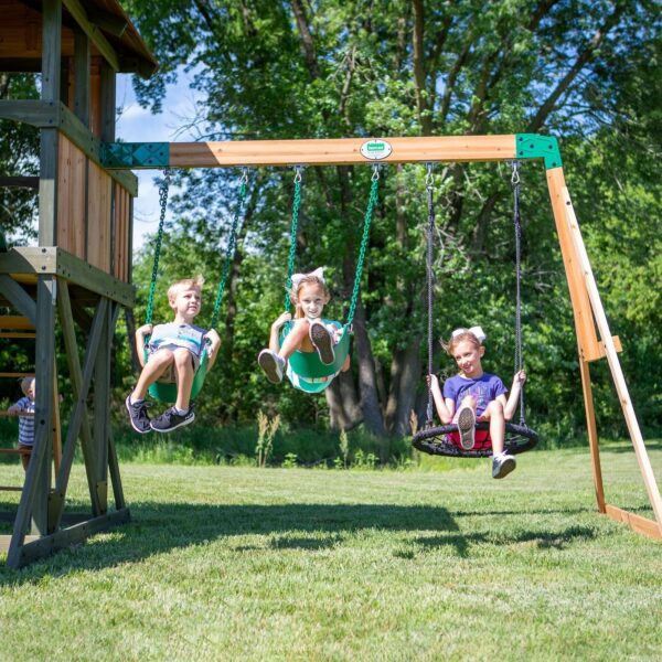 Eagles Nest Elite Swing Set - Image 7