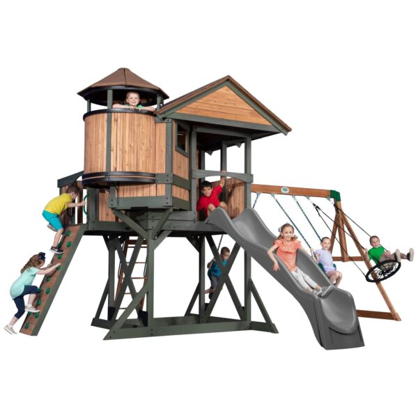 Eagles Nest Elite Swing Set - Image 5