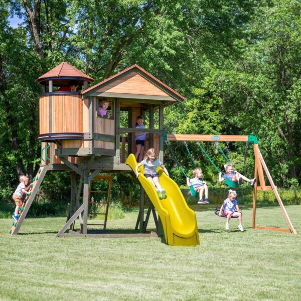 Eagles Nest Elite Swing Set - Image 4