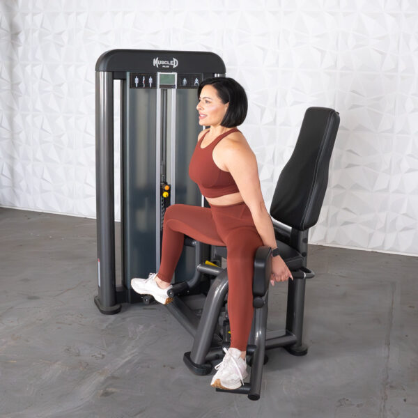 Elite Plus Outer Thigh - Muscle D Fitness - Commercial Grade - Adjustable Seat - Pin Selectorized - Leg Workout - Image 6