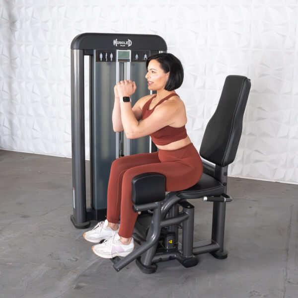 Elite Plus Outer Thigh - Muscle D Fitness - Commercial Grade - Adjustable Seat - Pin Selectorized - Leg Workout - Image 9