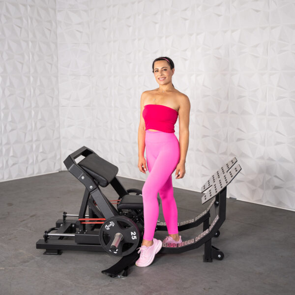 Excel Hip Thrust Glute Machine - Muscle D Fitness - Plate Loaded Hip Thrust - Band Compatable - Easily Adjustable - Image 5