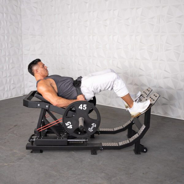 Excel Hip Thrust Glute Machine - Muscle D Fitness - Plate Loaded Hip Thrust - Band Compatable - Easily Adjustable - Image 7