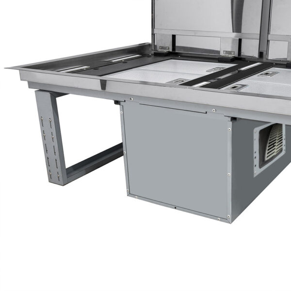 Forno FRHRE5312-44 44″ Arezzo Recessed Range Hood Stainless Steel 1200 CFM - Image 7