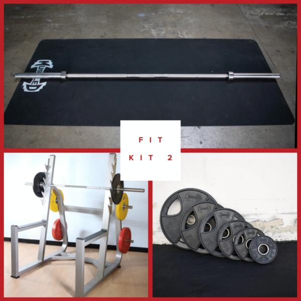 Commercial Squat Rack Kits - Muscle D Fitness - Gym Storage - Black / Silver - Image 5